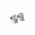 Louis Feraud - Boucles D’oreilles - Or blanc - Diamants