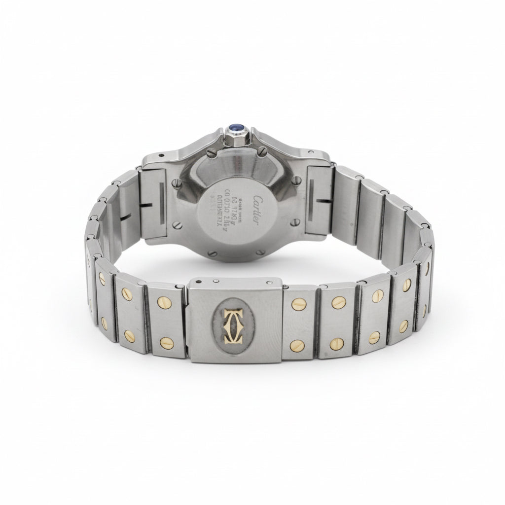 Cartier - Montre Femme Santos - Or et Acier