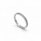 Bague Tour complet - Or blanc - Diamants