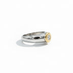Two Gold and Diamond Ring