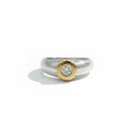 Two Gold and Diamond Ring