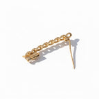 Mellerio - Broche Maille gourmette - Or jaune