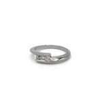 Garel - Bague Trilogie Diamants - Or blanc