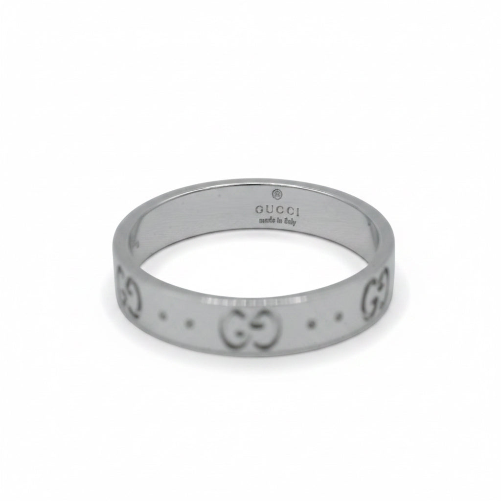 Gucci - Icon Ring White Gold