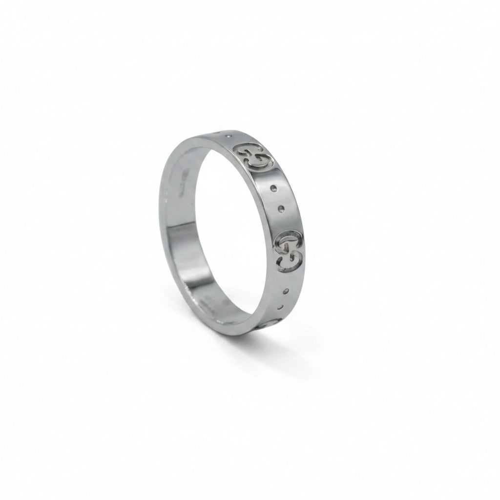 Gucci - Icon Ring White Gold