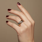 Cartier - Bague Trinity - 3 Ors et Diamants