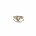 Chopard - Bague Happy Diamond Coeur - Or jaune et Diamants