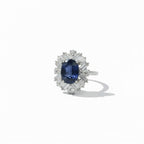 Bague Cocktail Saphir 3,74 carats - Année 70