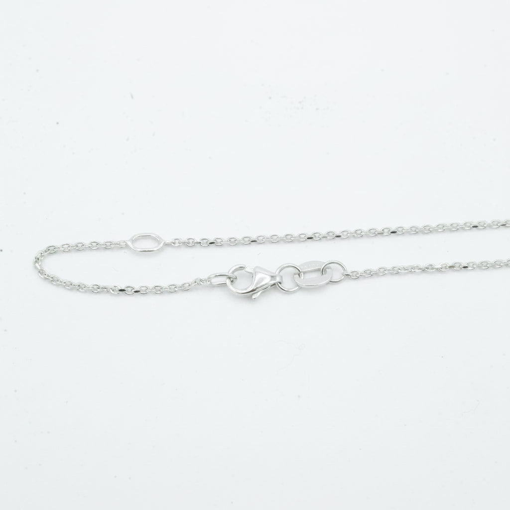 Art Déco - Collier pendentif - Platine - Diamants
