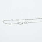 Art Déco - Collier pendentif - Platine - Diamants