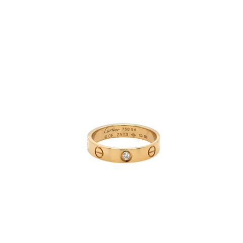 Cartier - Bague LOVE Or jaune et Diamant