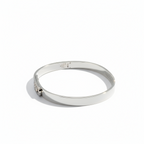 MESSIKA - Bangle Move Noa PM Semi Pavé - Or Blanc