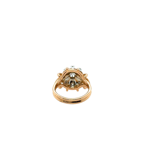 Bague Vintage - Marguerite - Deux ors et Diamants