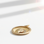 Médaille Pendentif - Sainte Vierge - Or Jaune