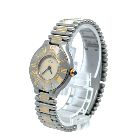 Cartier - Montre Vintage Must 21 - Or et acier