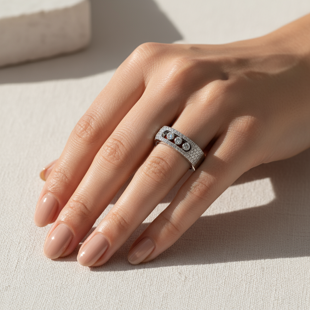 Messika - Move Noa - White gold and diamond ring