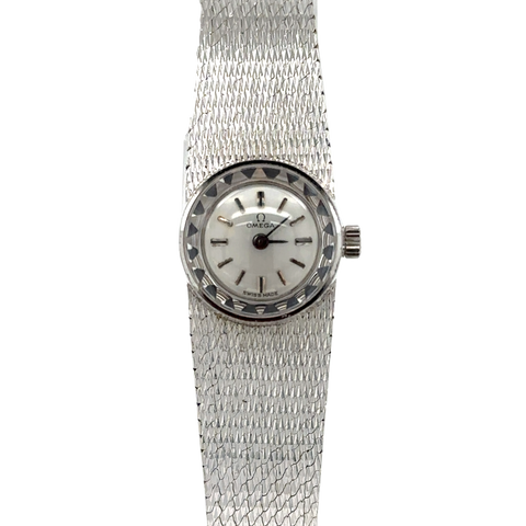 OMEGA - Montre femme en Or Blanc