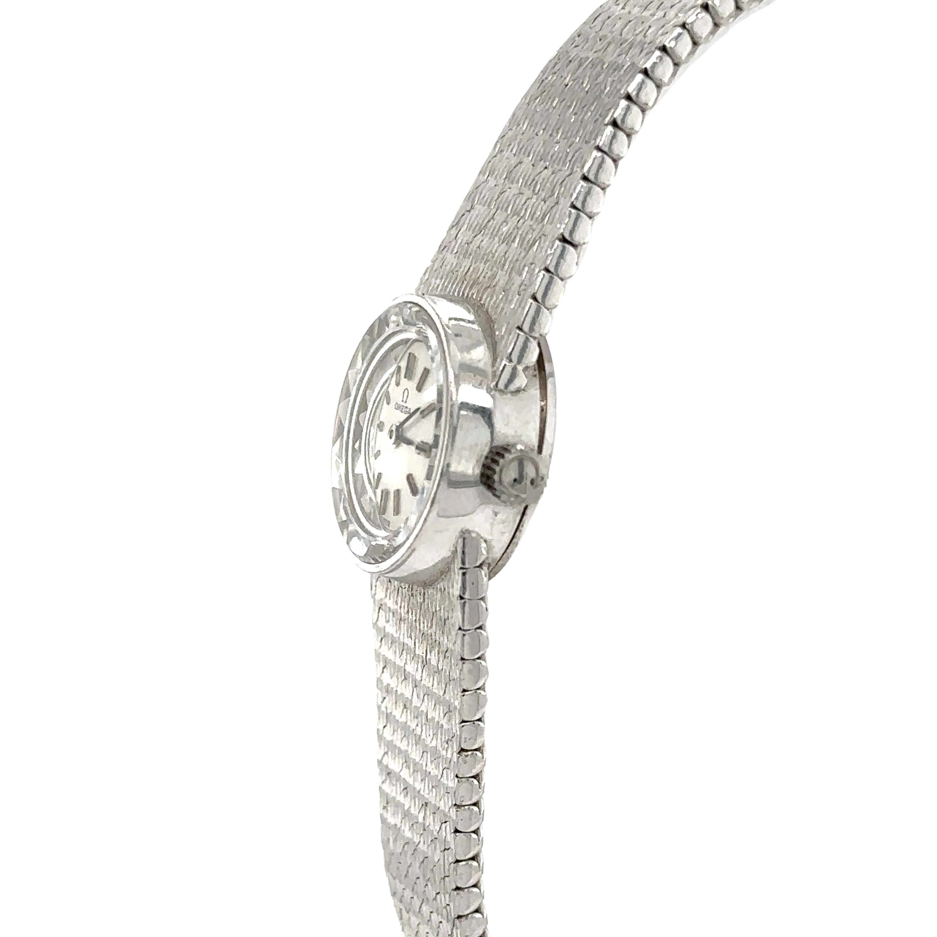 OMEGA - Montre femme en Or Blanc