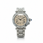 Cartier - Montre Pasha - Acier - 35 mm