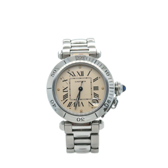 Cartier - Montre Pasha - Acier - 35 mm