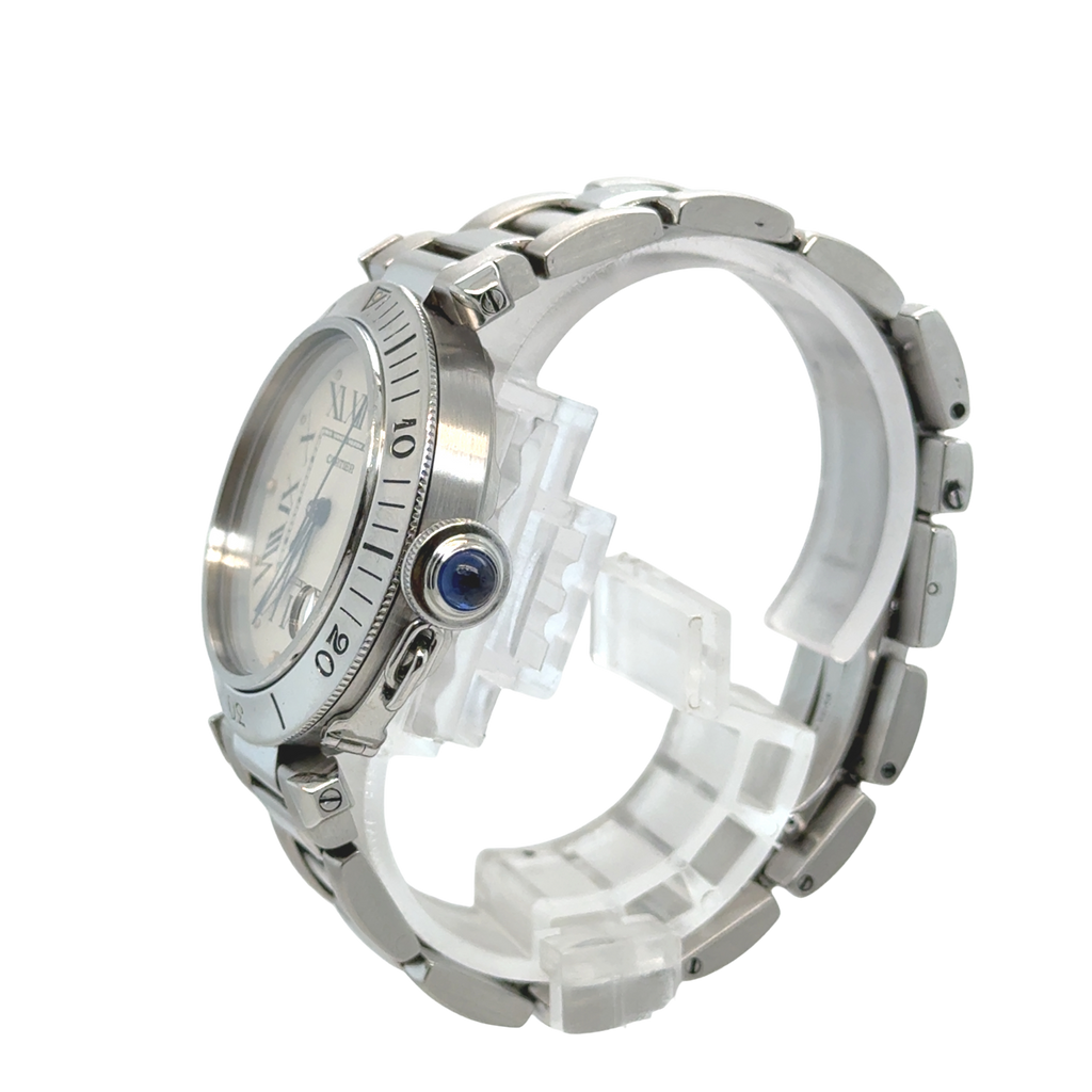 Cartier - Montre Pasha - Acier - 35 mm