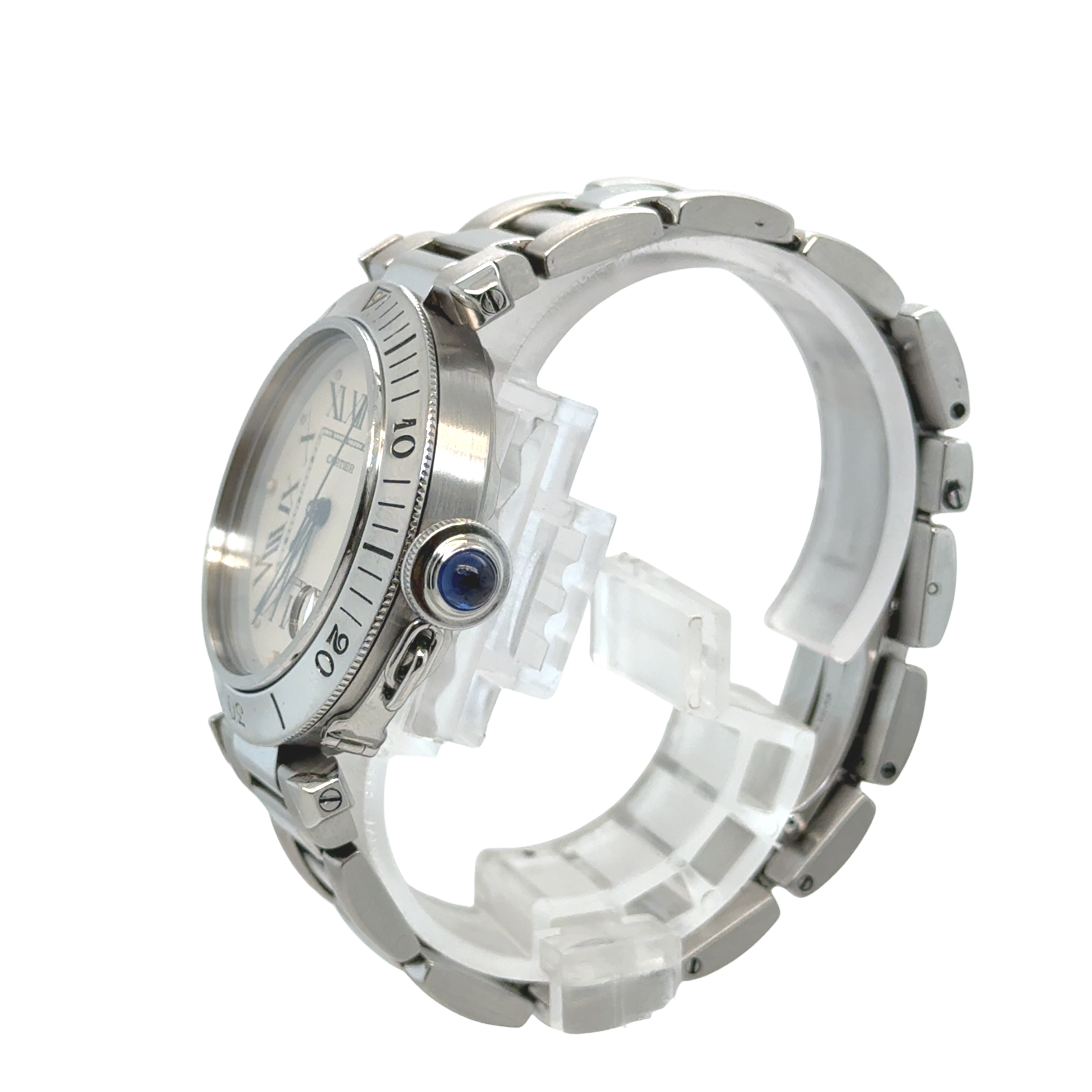 Cartier - Montre Pasha - Acier - 35 mm