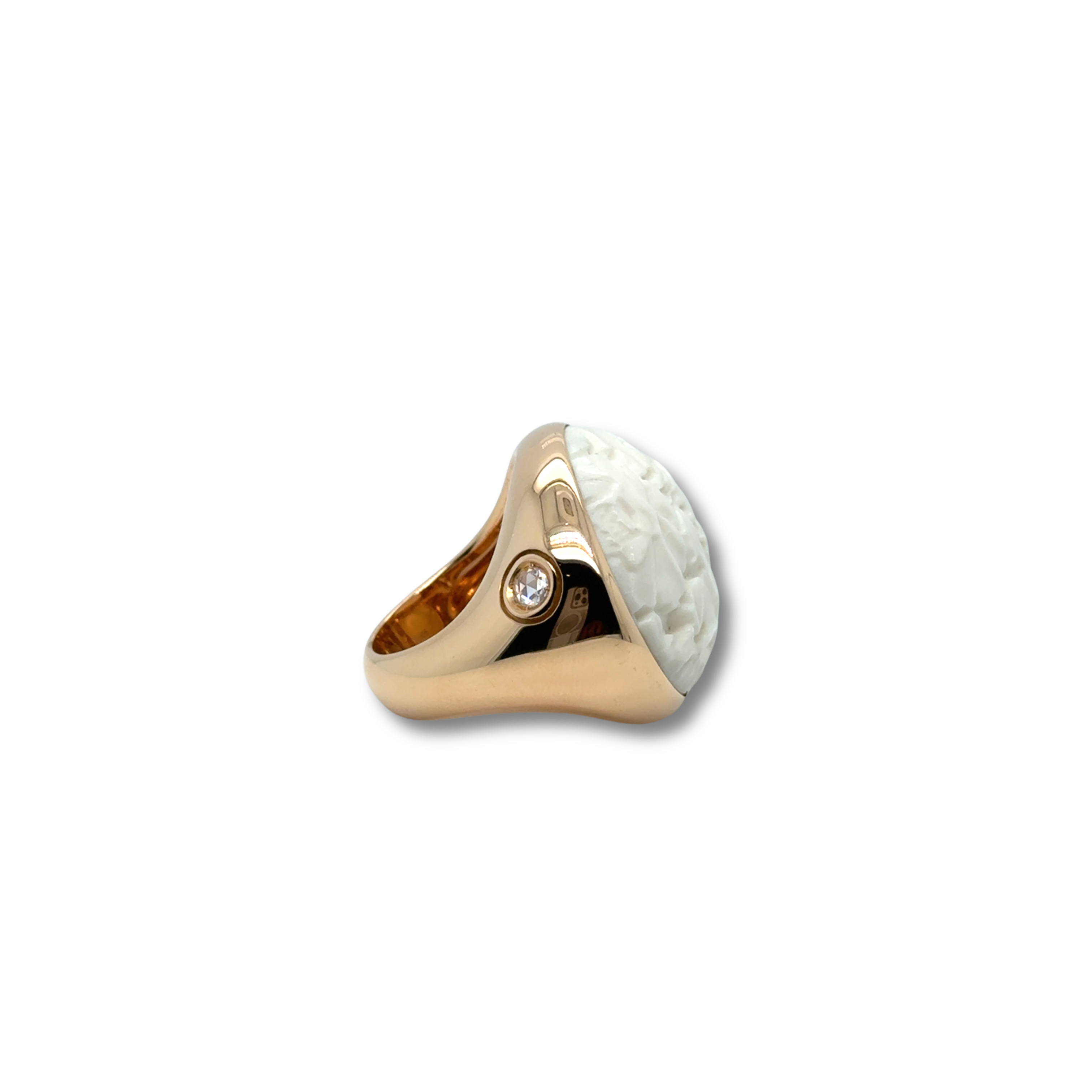 POMELLATO - Bague Victoria - Or Rose - Agate