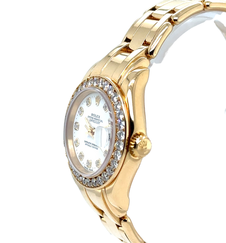 ROLEX - Montre Lady Datejust Pearlmaster 69298