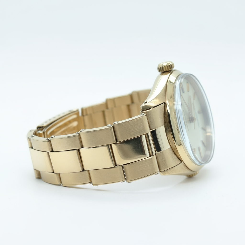 ROLEX - Oyster Perpetual Vintage - Yellow gold - 34 mm - Year 1970