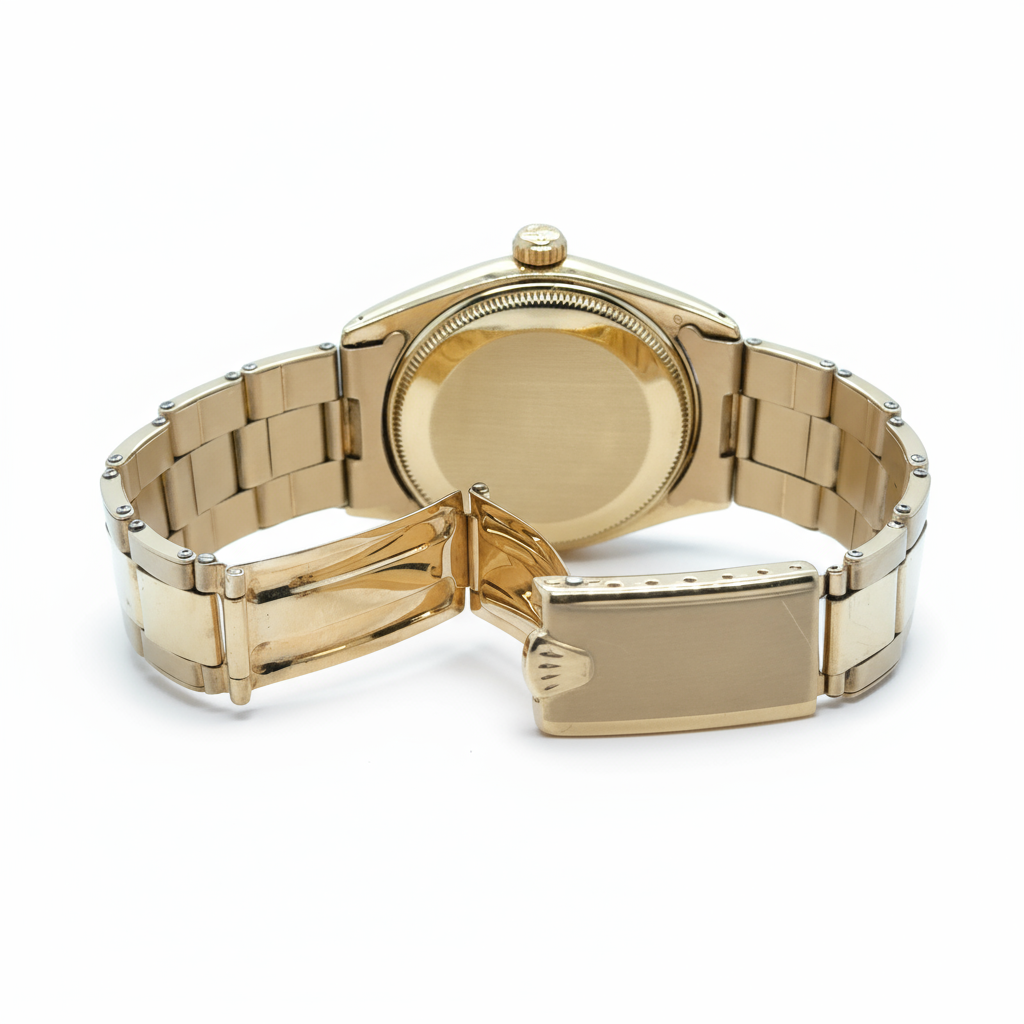 ROLEX - Oyster Perpetual Vintage - Yellow gold - 34 mm - Year 1970