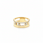 Messika - Bague Move Romane - Or jaune et diamants