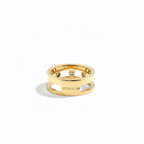 Messika - Bague Move Romane - Or jaune et diamants