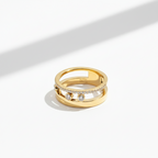 Messika - Bague Move Romane - Or jaune et diamants