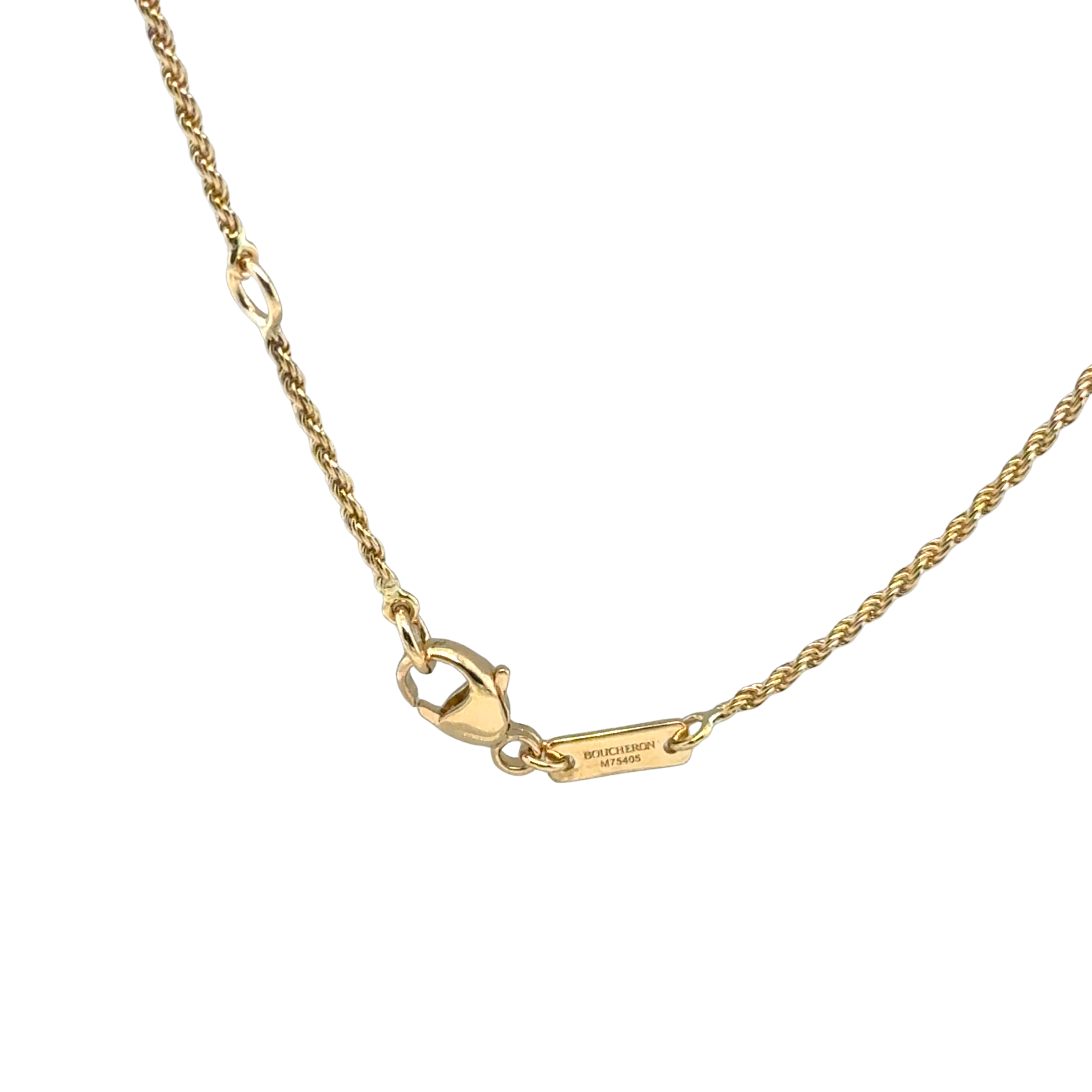 Boucheron - Pendentif serpent Bohème Motif XS en Or Jaune