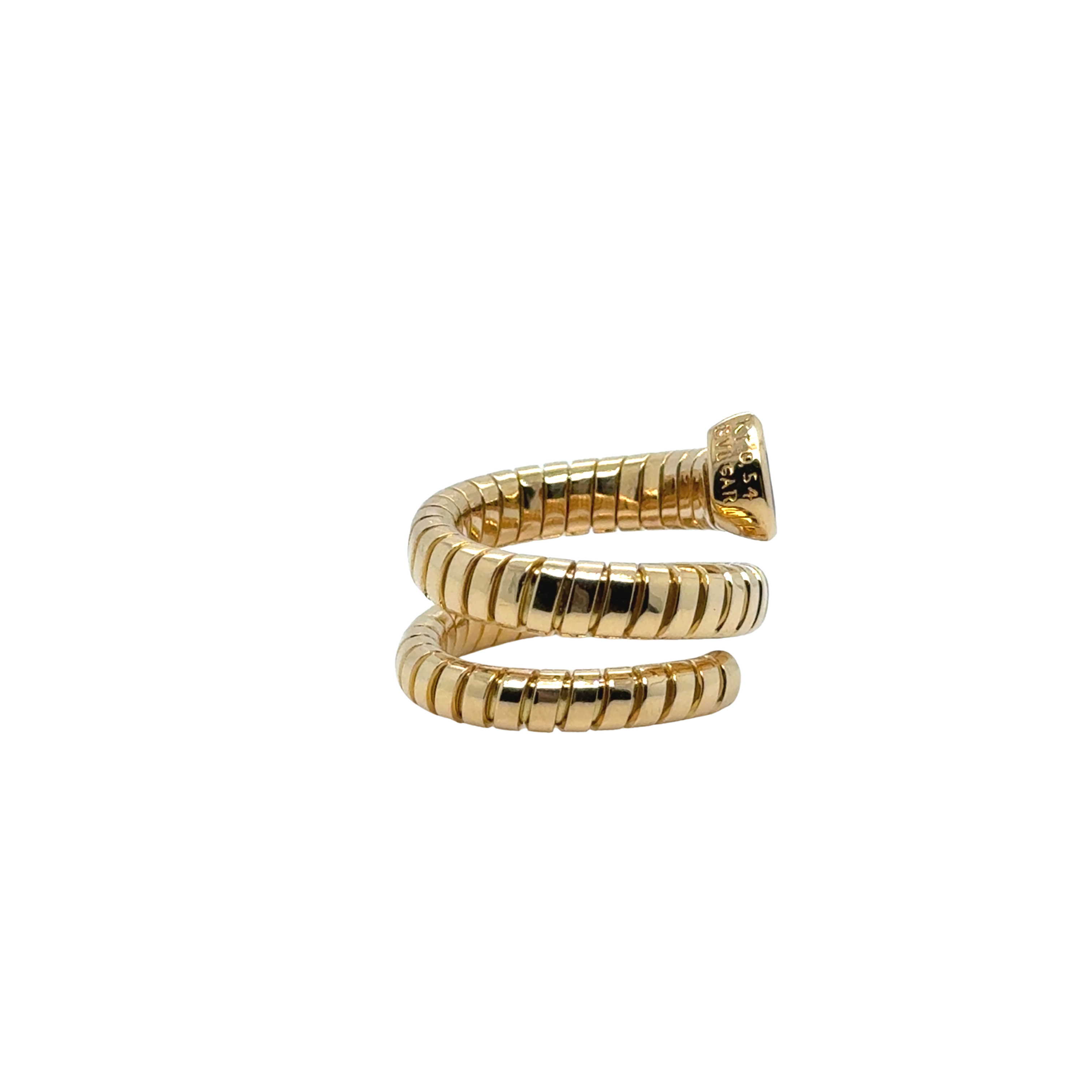 Bulgari - Bague Serpenti Or jaune et Tourmaline