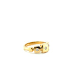 Bague Or jaune et Diamants