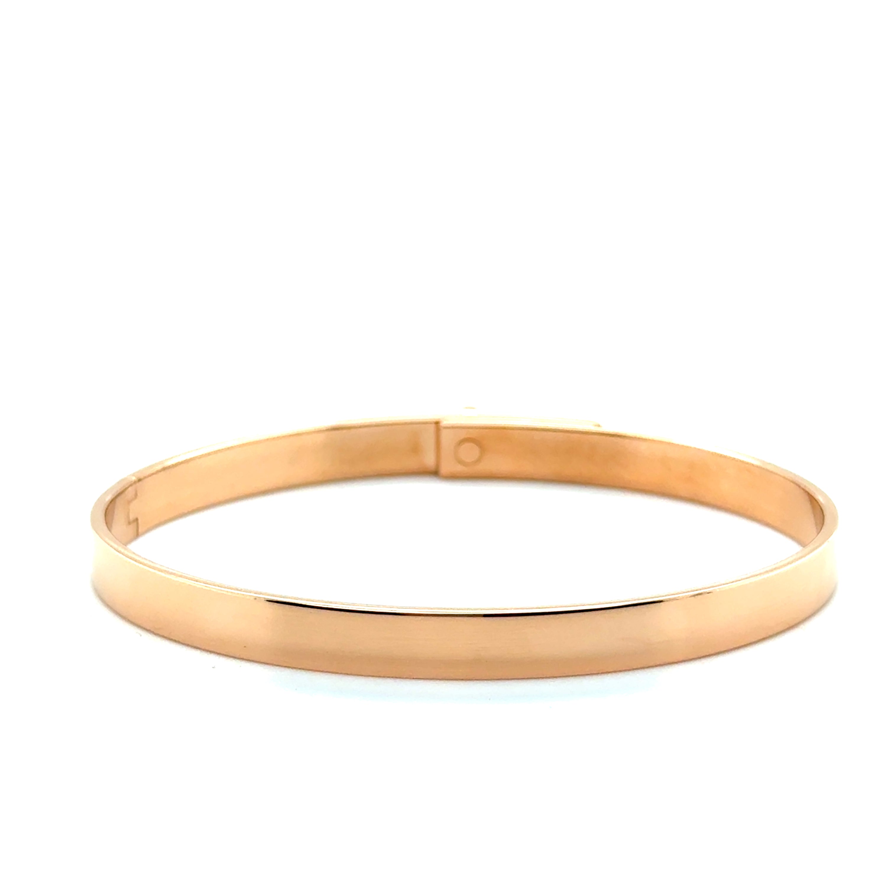 Bracelet Kelly Hermès - Or rose et diamants - Petit Modèle