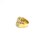 Bague Or jaune et Diamants