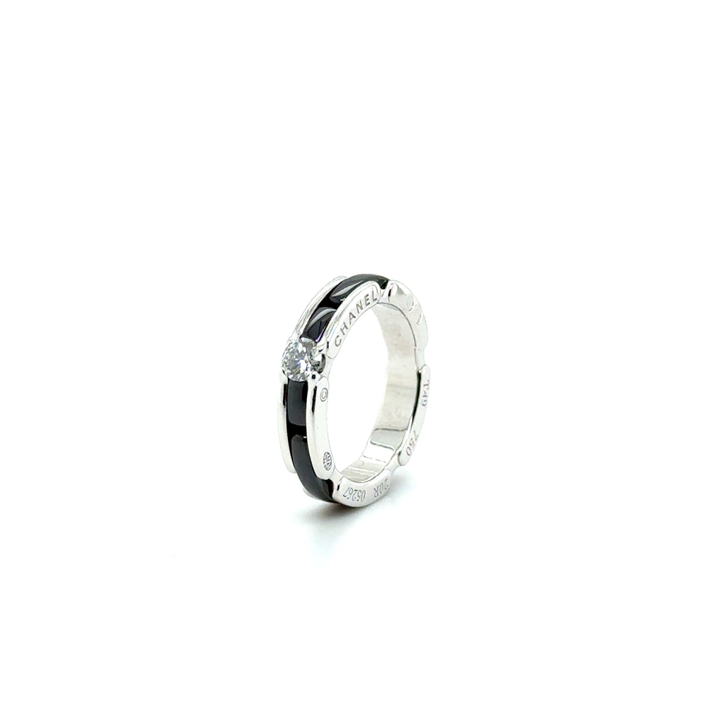 Chanel - Bague Or blanc et Diamant