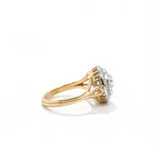 Bague Vintage deux ors - Diamants - 1940