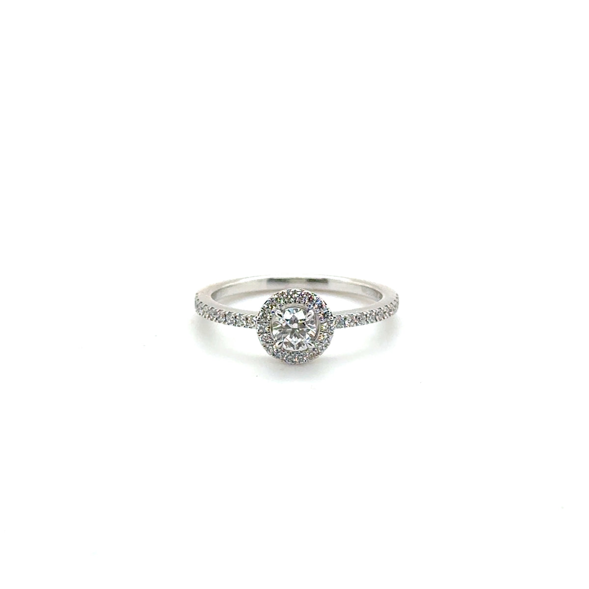 Messika - Bague Diamant solitaire or blanc Joy