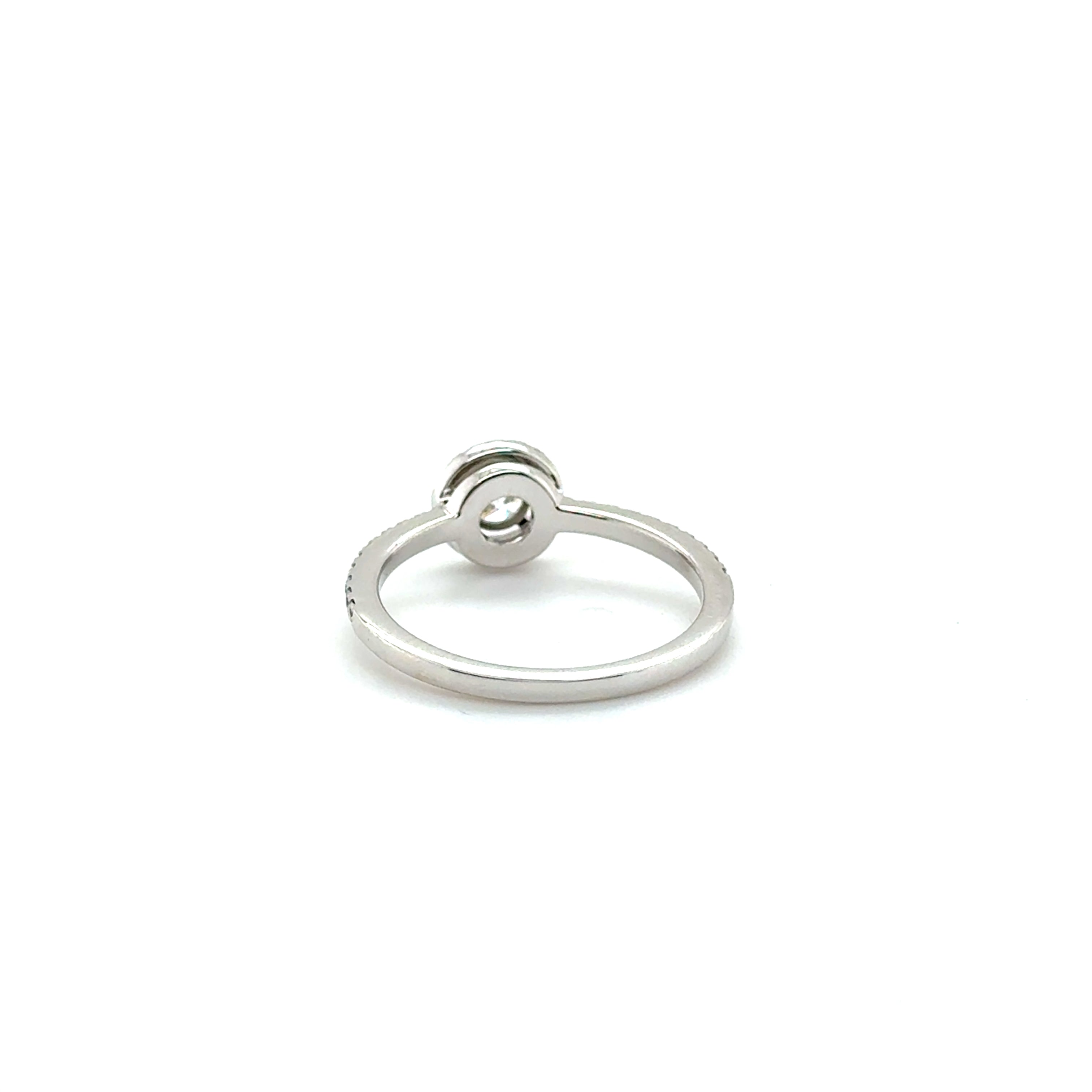 Messika - Bague Diamant solitaire or blanc Joy