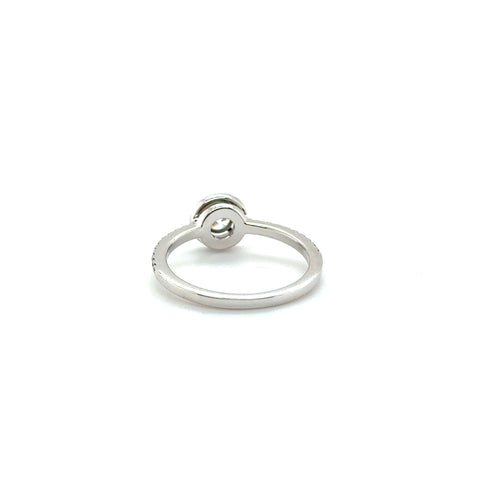 Messika - Bague Diamant solitaire or blanc Joy