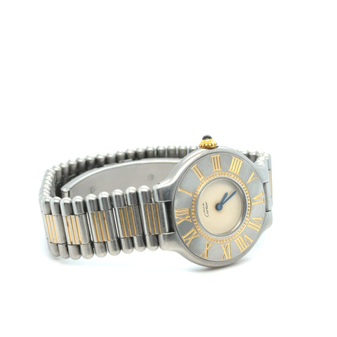 Cartier - Montre Vintage Must 21 - Or et acier
