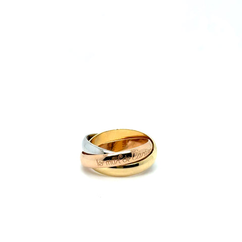 CARTIER - Bague Trinity 3 ors - Moyen Modèle