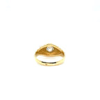 Bague Antique - Or jaune - Diamant 0,60 carat