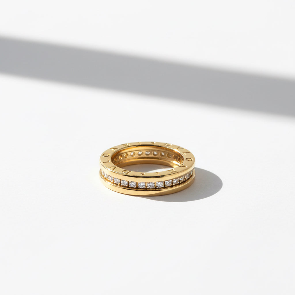 Bague Bulgari B.Zéro1 - Or jaune et Diamants