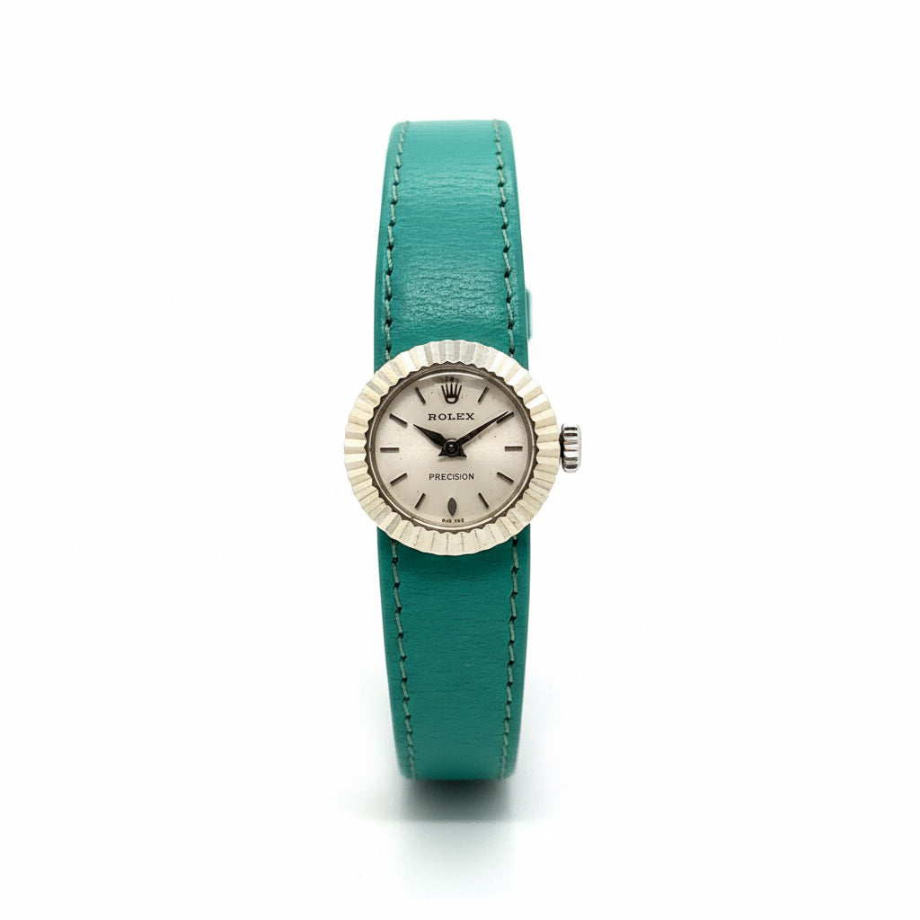 Rolex - Montre Vintage Chameleon Précision - Or blanc