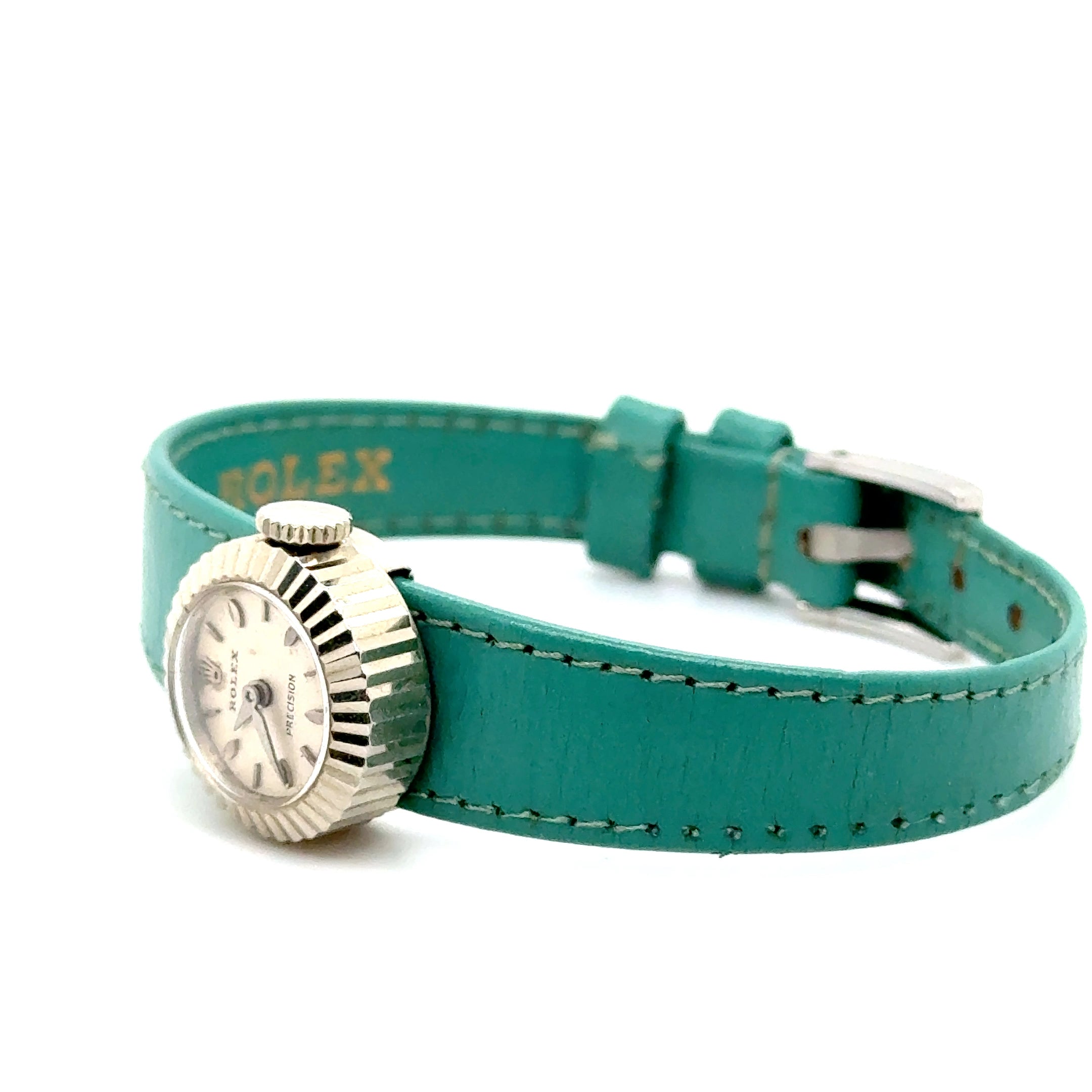 Rolex - Montre Vintage Chameleon Précision - Or blanc