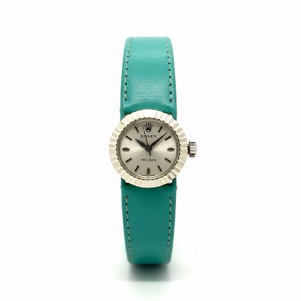 Rolex - Montre Vintage Chameleon Précision - Or blanc
